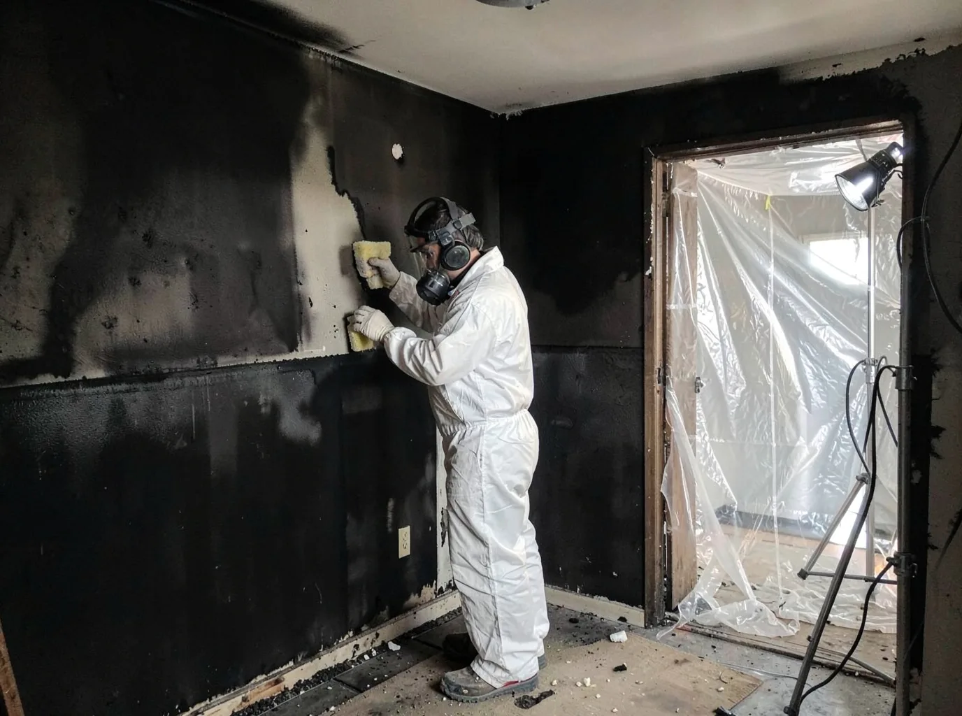Fire Damage Restoration company in Oden, MI